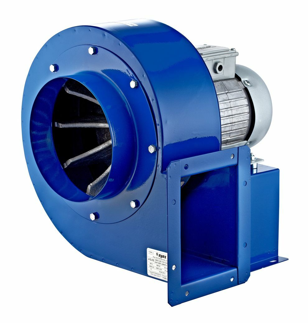 ALLVENT POBRA-260 2T Tek Emişli Radyal Salyangoz Fan 2800 d/d 2600m3/h 380 Volt Trifaze